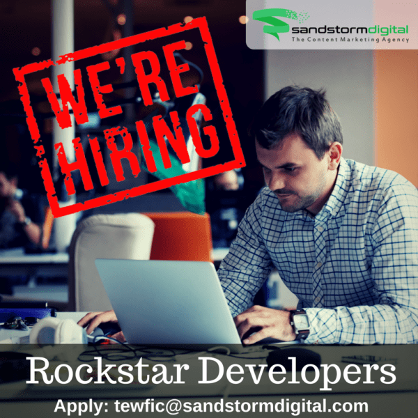 Attention Rockstar Web Developers: We’re Hiring