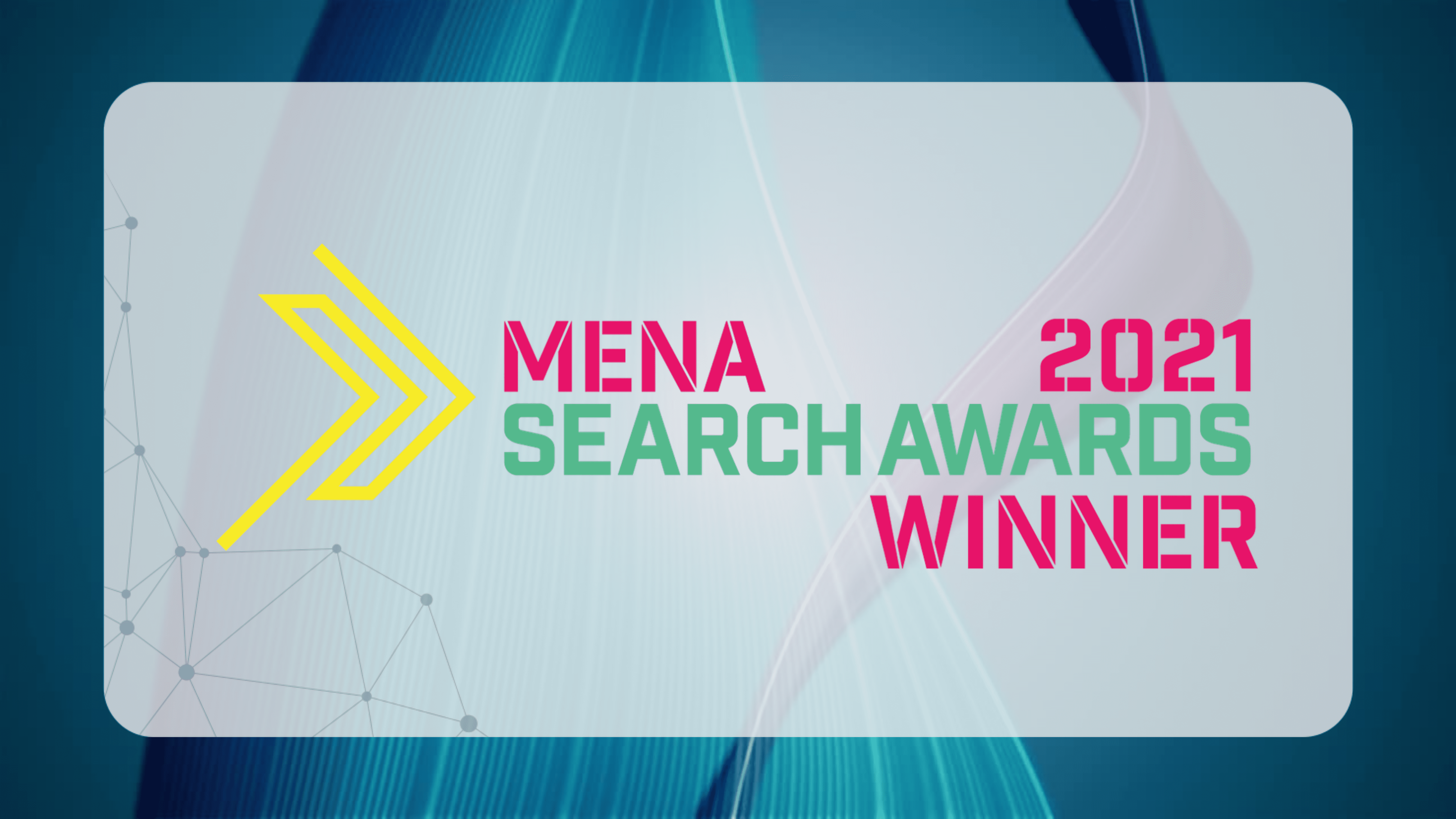 SANDSTORM DIGITAL WINS 3 AWARDS AT THE MENA SEARCH AWARDS 2021.